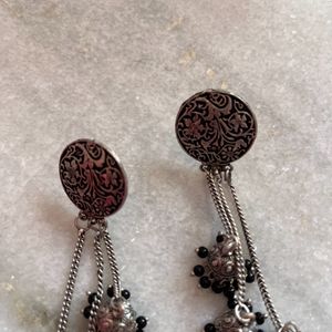 Oxidized Earrings