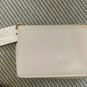 Beige Sling Bag