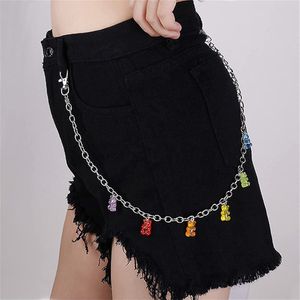 Dice GummyBear Pendent Pocket Wallet Chain