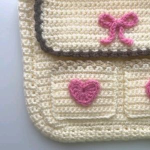 Crochet Messanger Bags 🌼🎀