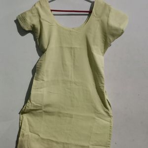 Pista Colour Casual Kurti