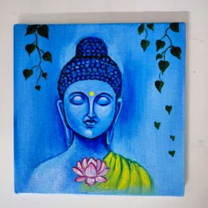 Buddha Acrylic Canvas Painting