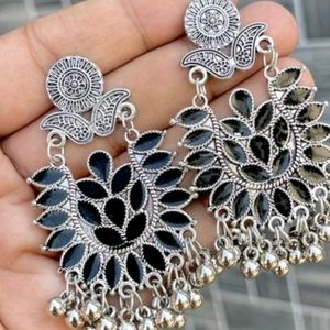 Alloy Chandbali Earrings, Earrings Set ,Jumka Se