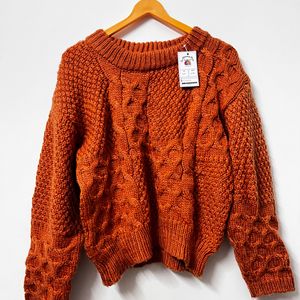 Rust Colour Sweater