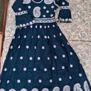 Blue Ethnic Gown