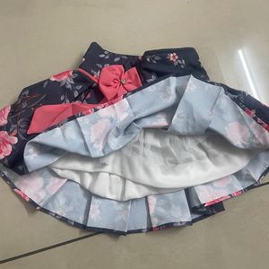 Girls Skirt And Top Set