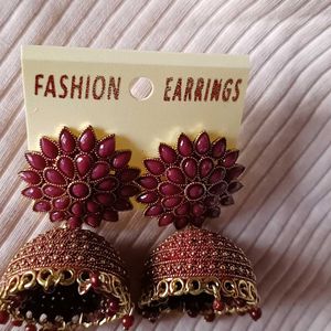 Jhumka Earings Buy 1 Get One Free