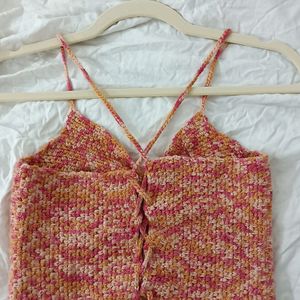 Crochet Crop Top - XS/XXS