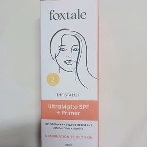 Sunscreen - Foxtale Tinted Sun-screen