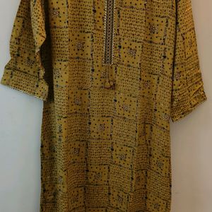 Rayon good quality printed kurta