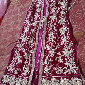 Long Kurti Pajami Skirt & Dupatta