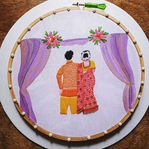 Hindu Wedding Hoop Gift