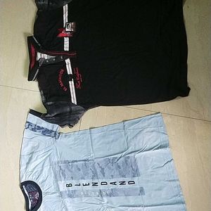 Combo 2 men  T-shirts In Good Condition