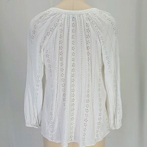 New Rayon Eyelet Top