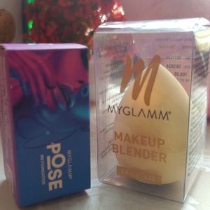 Myglamm Beauty Blender And Foundation 🥰♥️