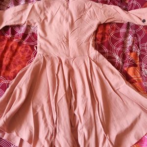 Peach Colour Frock