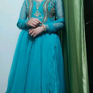 Gown With Dupatta