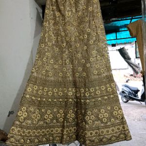 Golden Lehanga Choli