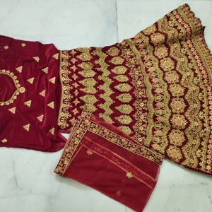 Bridel Lehnga Velvet