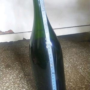 Wine Bottle Dark Green Colour