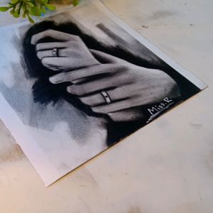 Ring 💍 Ceremony Art Work Handmade Draw