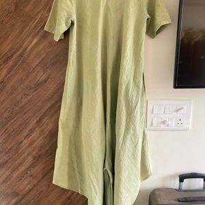 Sage Green Flary Jumpsuit