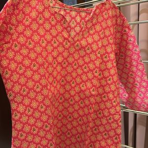 Straight Rajasthani Kurti