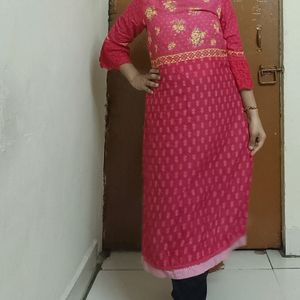 Biba New Pink Kurta