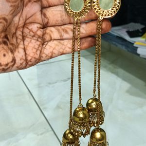 Earrings With Jhumka