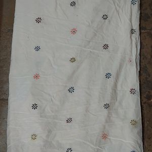 Pure Cotton Hand Embroidery Saree