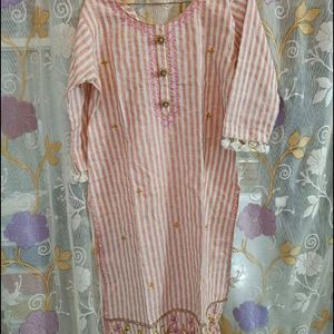 Peach Kurta 2