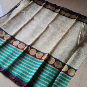 Elegant Multicolor Tissue Saree for Graceful Look