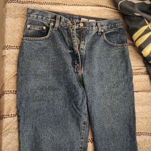 Guardian Denim Jeans Straight Fit Super High Waist Size - UK 16