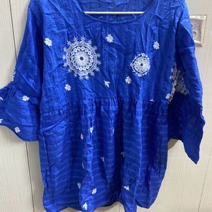 Short Blue Tunic