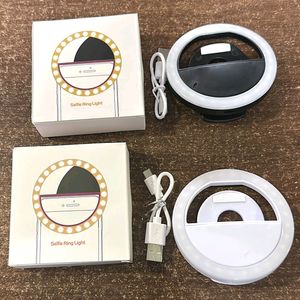 Mini Selfie Ring Light Pink Colour (Pack Of 1)