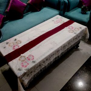 10 Piece Sofa Cover With One Table Cloth Free