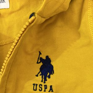 US Polo Yellow Sweatshirt