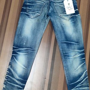 O-93 Size 26 Slim Fit Women Denim Capri