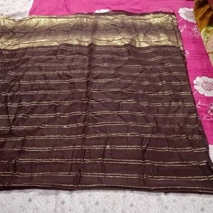 Mustard color Kurti (Size XXL), brown dupatta free