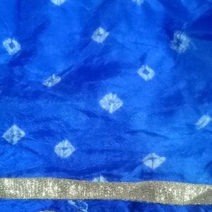 Blue Dupatta