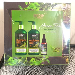 Wow Skin Science Green Tea Restoring Kit