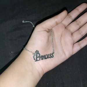 Princess Locket Necklace And Earrings