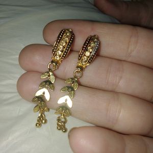 Earrings And Studs (Black, Golden, White )