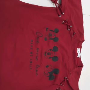 Micky T Shirt For Girls