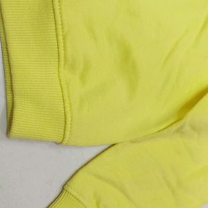 Weekend Girls Yellow Sweatshirt For Ages 7 - 9