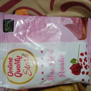 Multani, Chandan, Rose, Neem,Orange Powders Pack