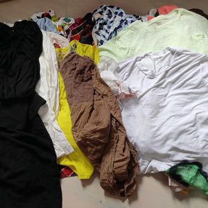 30 Pcs Donation Tee Shirt Top And Home wear