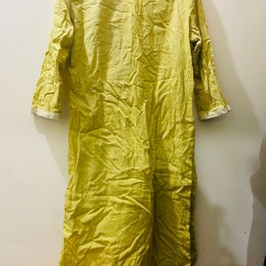 Lemon Color Kurti