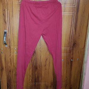 Sristhi Red Ankle Length Leggings