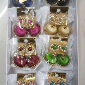 Silkthread Jhumka